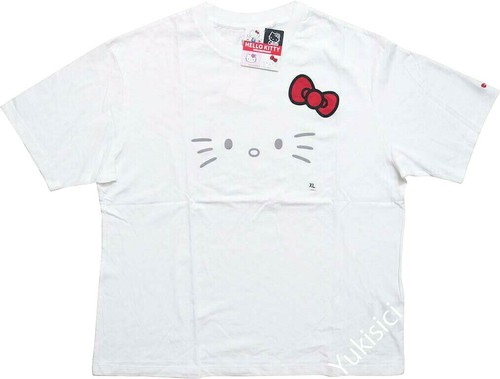 Sanrio Hello Kitty 45th Anniversary Uniqlo T-Shirt Top White Size XL-NWT