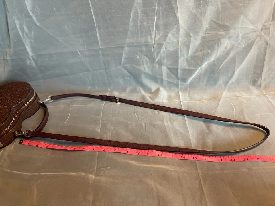 Kate Spade Love Shack Glitter Heart Purse Crossbody - Deep Nova - Image 3 of 4