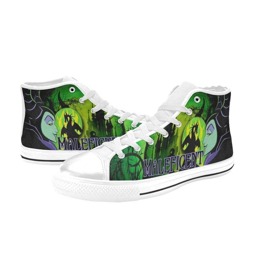 Maleficent Disney Men's High Top Sneakers