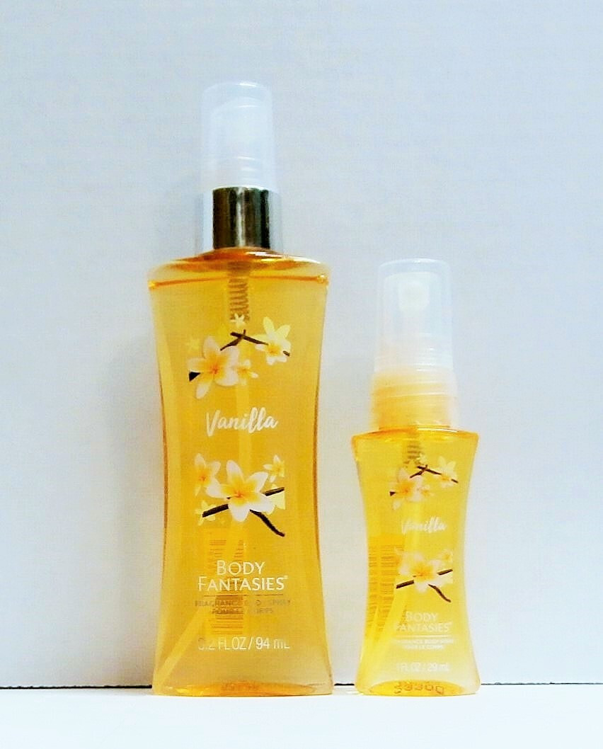 BODY FANTASIES Vanilla 50ml 5本セット Amazon.com : Body Fantasies Vanilla & Fresh White Musk Signature