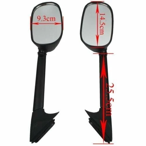 YAMAHA T-MAX 500 2008 2011 COPPIA SPECCHIETTI DESTRO SINISTRO TIPO ORIGINALI - Immagine 2 di 4