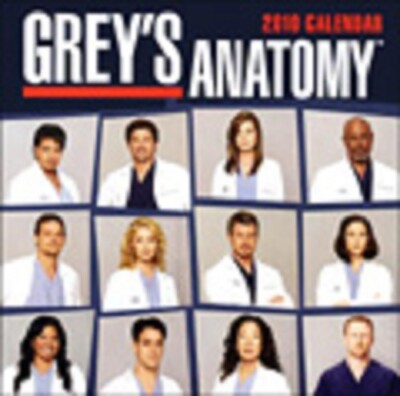 Grey's Anatomy Wall Calendar 2008 or 2009 (new, factory sealed) | eBay grey-s-anatomy-wall-calendar-2008-or-2009-new-factory-sealed-ebay