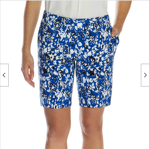 MARIO SERRANI ЖЕНСКИЕ КОМФОРТНЫЕ ШОРТЫ-СТРЕЙЧ С КОНТРОЛЕМ ОБЪЕМА ЖИВОТА, РАЗМЕР 4