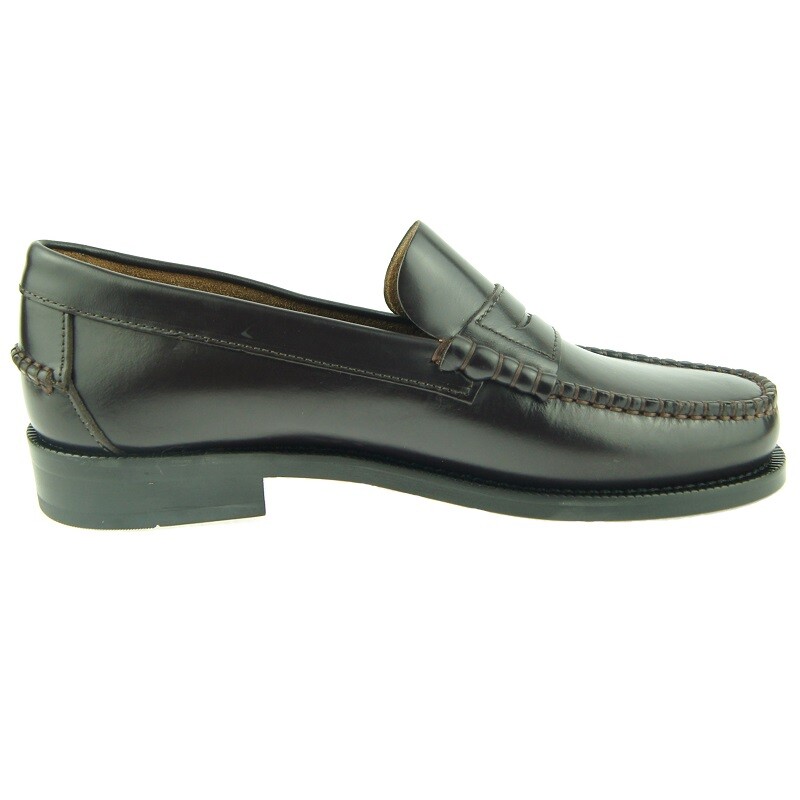 Daniele Lepori Black Leather Slip On Dress Penny Loafers Shoes Mens Size 11 M‎ Daniele Lepori Men main image 4