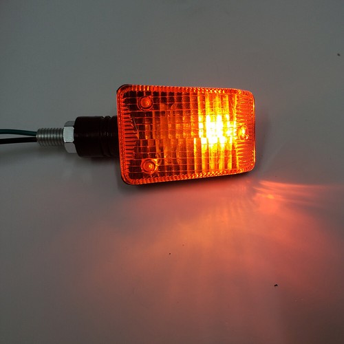 2 STÜCKE Universal Motorrad Blinker Lichter Für Honda Nighthawk 250 650 750 - Picture 10 of 10