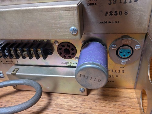 Altec 1591A Preamp Compressor Mic Amplifier (Each, 2 Available) - Picture 9 of 21