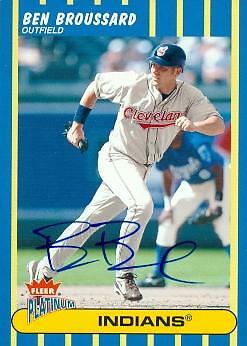 2003 Fleer Platinum Ben Broussard #177 card