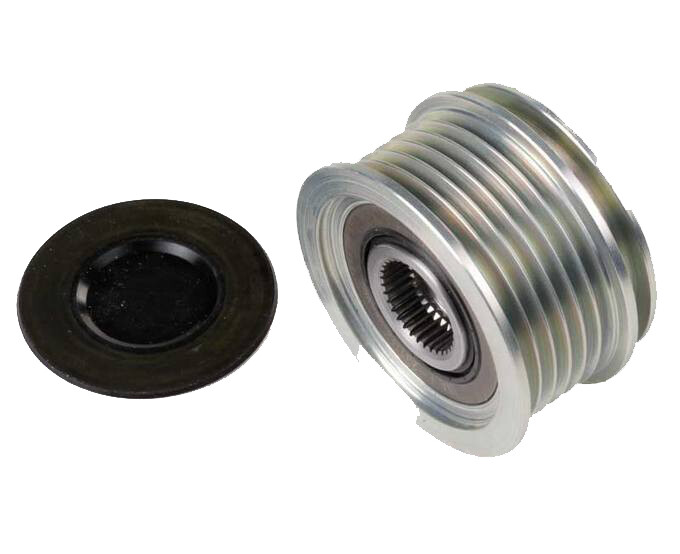 Poulie d'alternateur 06E903119N pour Skoda Octavia II, Superb II et Vw Tiguan 6 stries