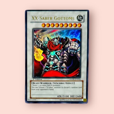 XX-Saber Gottoms ANPR-EN044 Yugioh Ultimate Rare Foil Card 1st Ed - Light  Play | eBay