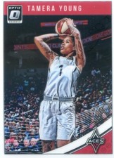 2019 Panini Donruss WNBA Base OPTIC Parallel #69 TAMERA YOUNG ACES