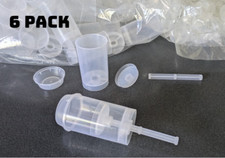 Ice Cream Push Up Pops -Clear Round 90 ml -  ...