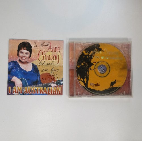 2X SIGNED Country CDs Adam Harvey Workin Overtime Anne Conway I Am Australian - Picture 5 of 7
