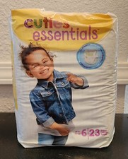 Cuties Premium Baby Diapers, Size 6, Over 35 Pound, Fun Graphics Print