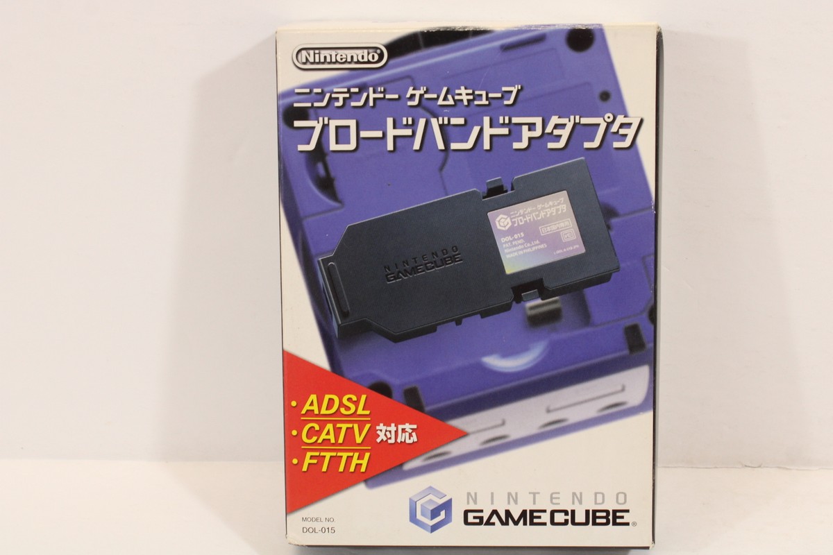 Official Nintendo Gamecube Broadband Adapter DOL-015 Boxed