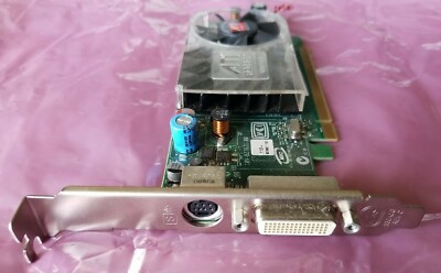 Dell ATI Radeon HD X2400 XT 256MB PCIe DMS-59 Port DDR2 Video Graphics Card Full