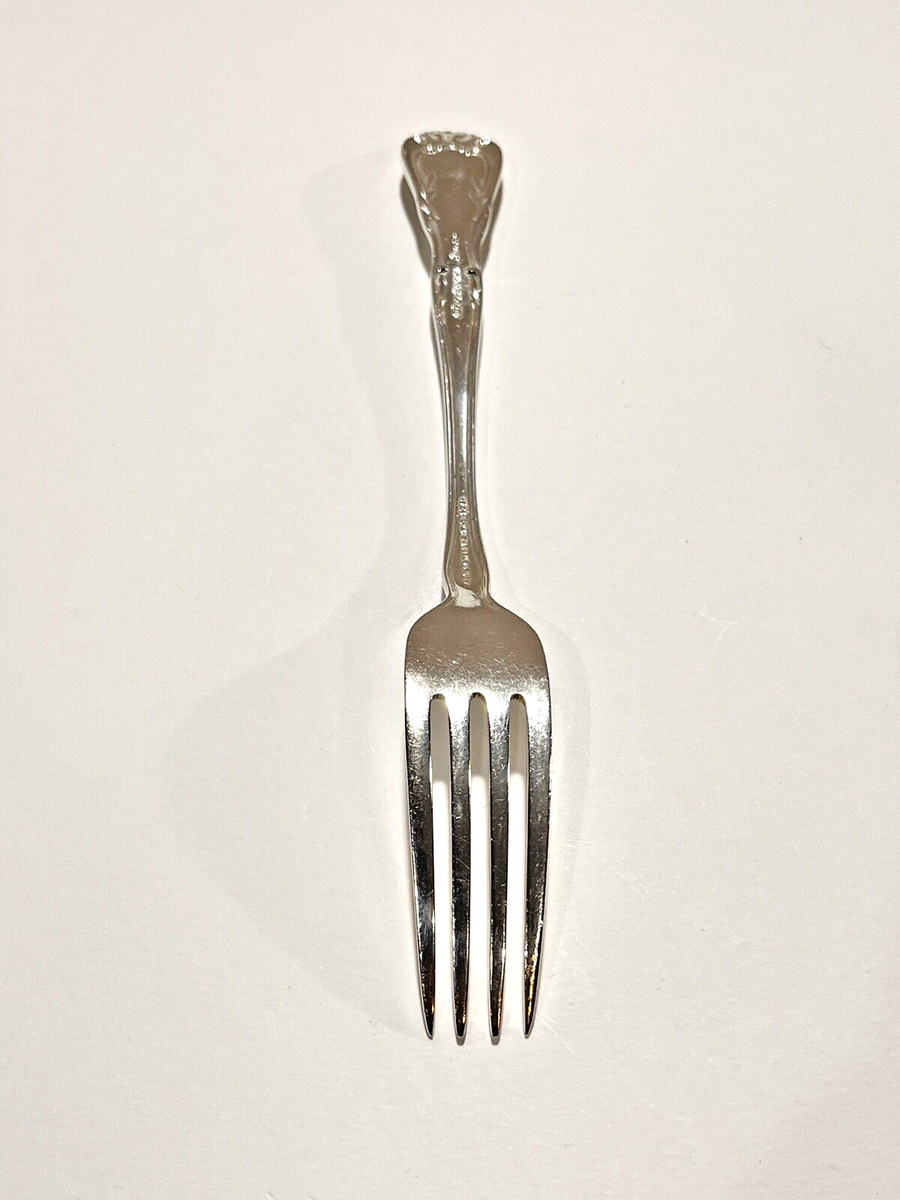 ONE Alvin Sterling Silver Chateau Rose Fork 45.4 Grams No Monogram