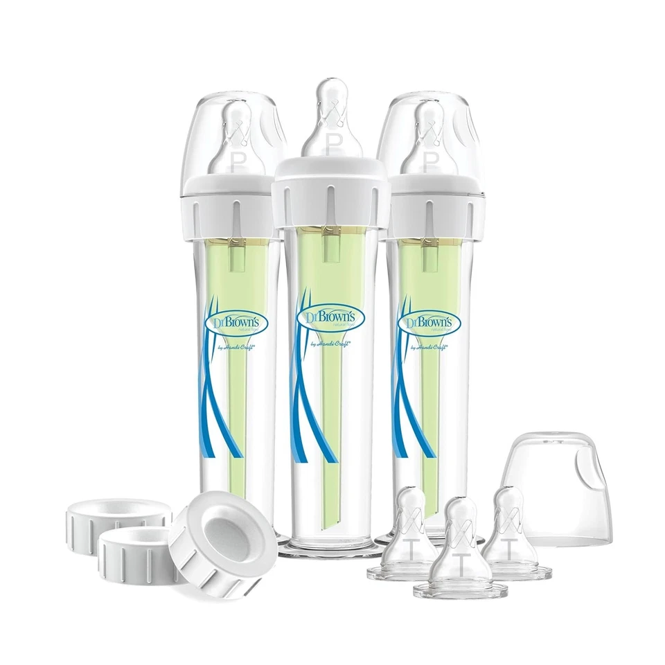AccuFeed 60cc Baby Bottles with Anti-Colic System - Includes Preemie Nipples - Image 3 of 4