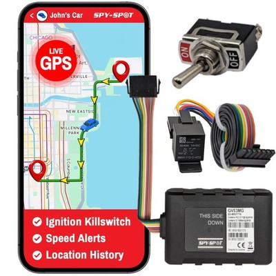 GV53MG 4G LTE GPS Vehicle Tracker with Remote Starter Disable Kill Switch, Re...