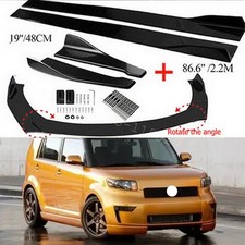 For Scion Tc Xb Front Bumper Lip Spoiler Splitter 86.6 Side Skirt Body Kit For Scion Tc Xb Front Bumper Lip Spoiler Splitter 86.6 Side Skirt Body Kit