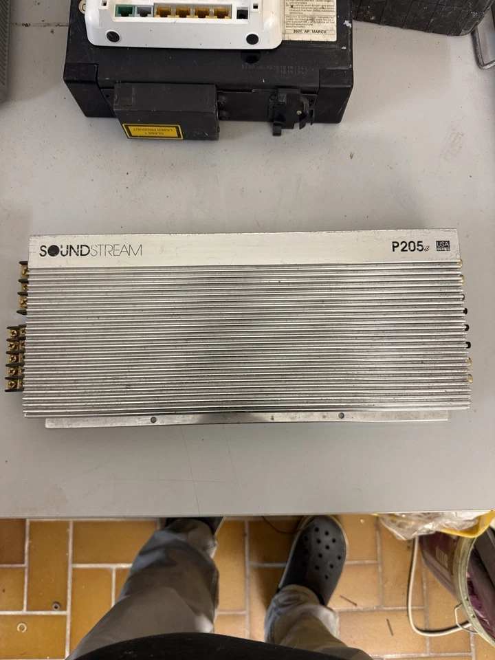 Soundstream P205e USA Made – Vintage Car Audio Endstufe - Bild 2 von 3