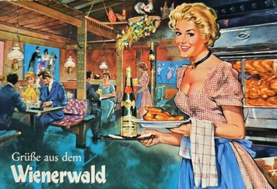 AK Wienerwald 1960er Restaurant