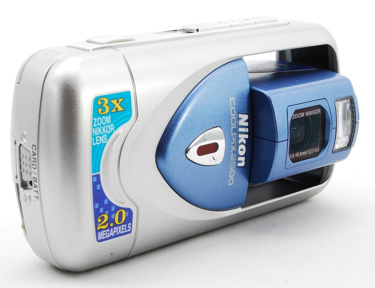 デジタルカメラ Nikon Coolpix 2500 Nikon COOLPIX 2500 2.0MP Digital Camera - Silver for sale online
