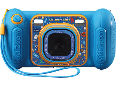 VTECH KidiZoom Kid 4 Kinderkamera, Blau