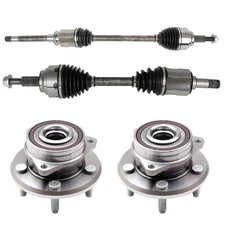 Front CV Axle Shaft + Wheel Hub Bearing For Jeep  Grand Cherokee 2011 2012-2019
