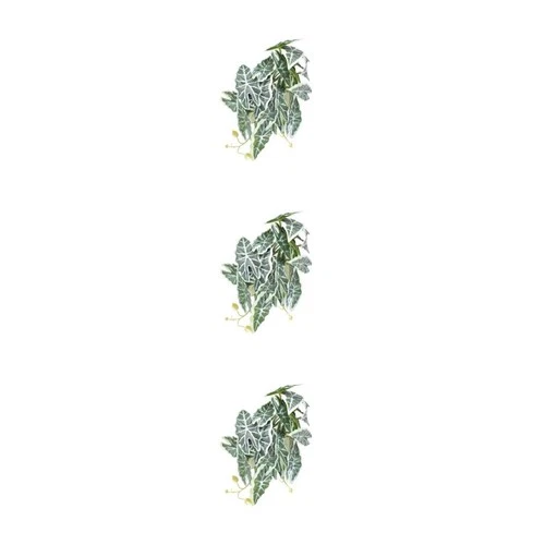 1/2/3 Realistic Artificial Leaves For Terrariums Reptiles And Tropical