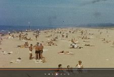 INDIANA MICHIGAN CITY TRAVEL TRIP IND IN VINTAGE 8MM HOME Movie Film Reel C575