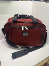 Dockers Maroon Carry On Shoulder Strap Duffel Bag Luggage Boarding Tote 15x11x6