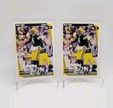 BRETT FAVRE 1997 Upper Deck UD Collectors Choice #224 base (2) LOT PACKERS