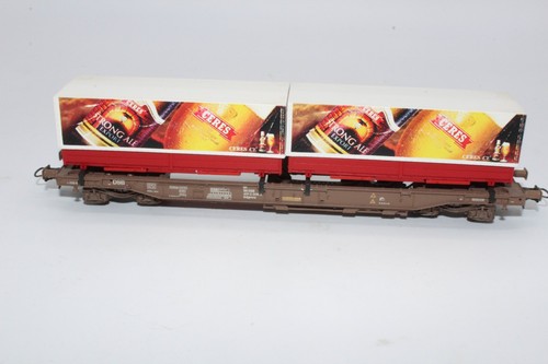 Roco HO DC 47014 Taschenwagen " CERES BIER  " der DSB---75-- | Condition: Gebraucht