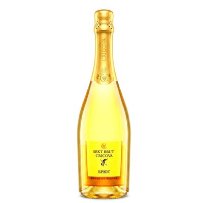 Cricova Sekt Weiß & Brut 0,75L 12,5% vol.