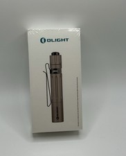 Olight i3T EOS Titanium Vertical Lines Limited Edition Flashlight BRAND NEW