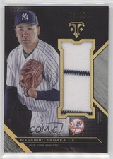 2016 Triple Threads Unity Single Jumbo Relics Silver 26/27 Masahiro Tanaka 02pb