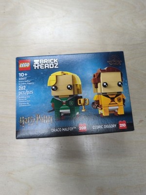LEGO Brickheadz Harry Potter Draco Malfoy Cedric Diggory 40617 NISB