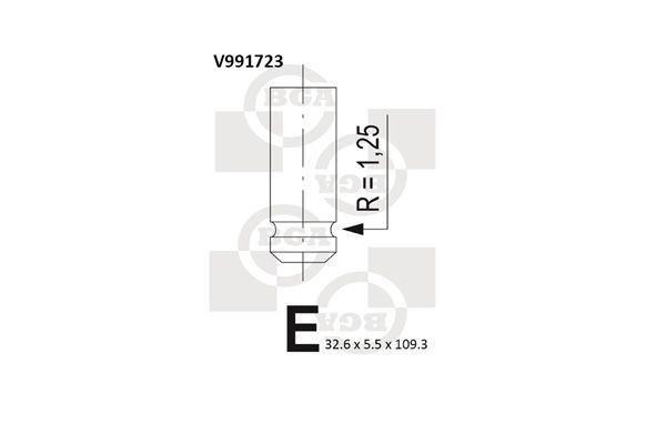 Fits BGA V991723 Inlet Valve