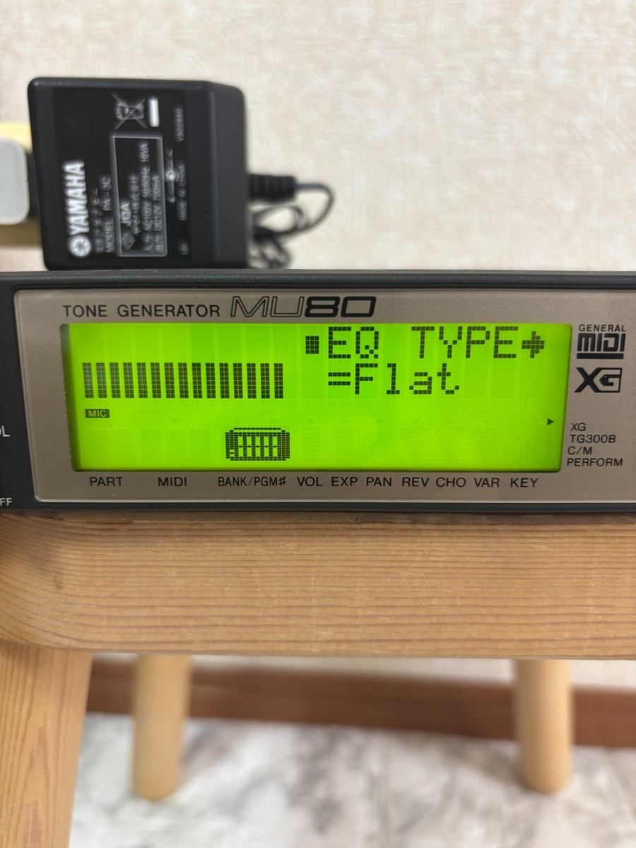 DTM・DAW YAMAHA MU80 Yamaha MU80 Tone Generator Sound Module MiDI sound source | eBay