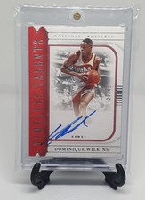 2022-23 National Treasures Dominique Wilkins Timeless Talents Signatures /49
