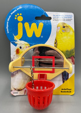 Birdie Basketball Toy for Parakeets Cockatiels and Small Birds Fun and