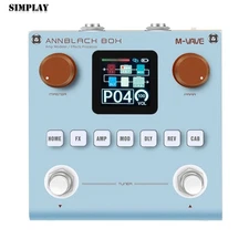 M-WAVE Blue ANNBLACK BOX Electric Guitar Effects Pedal Multifunctional Amp