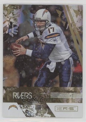 2009 Donruss Rookies & Stars Longevity Parallel Gold 38/49 Philip Rivers 14h3