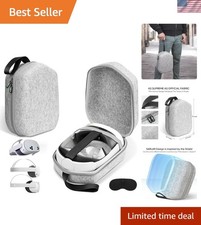 Luxury Hard Carrying Case for Meta Quest 3S/3/2 - Stylish VR Storage  Travel