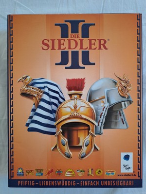 Die Siedler III 3 -PC- 2 CDs - Big Box Eurobox - Blue Byte - Zustand: Sehr Gut!