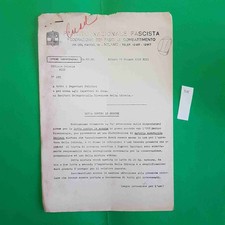 PARTITO NAZIONALE FASCISTA FASCI DI COMBATTIMENTO 1935 LOTTA CONTRO LE MOSCHE