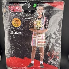 Stranger Things Eleven Kids Costume Medium 8-10 New