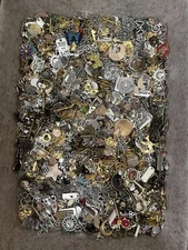 Lot of 80 RANDOM Mix Charms Varied Style Jewelry Making Bracelet Lucky Scoop