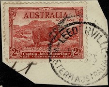 WA Postmark - Leederville Western Australia. 1935