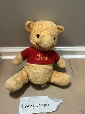 Vintage Winnie The Pooh Doll Stuffed Plush Walt Disney Characters 12